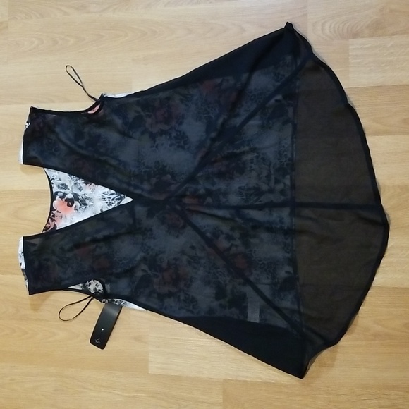 Jess floral print blouse medium NWT - Picture 6 of 10